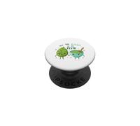Tu ES Le Jeu de Mots Mignon au Basilic de Mon Pesto PopSockets PopGrip Adhésif