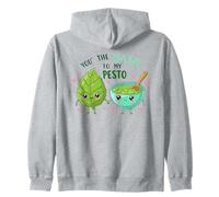 Tu ES Le Jeu de Mots Mignon au Basilic de Mon Pesto Sweat à Capuche