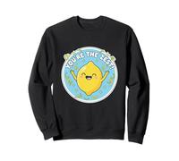 Tu ES Le Meilleur Jeu de Mots Zest Positive Saying Funny Cute Lemon Sweatshirt