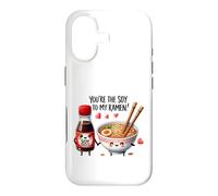 Tu ES Le soja de Mes Ramen, Une œuvre d'art culinaire Mignonne Coque pour iPhone 17