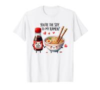 Tu ES Le soja de Mes Ramen, Une œuvre d'art culinaire Mignonne T-Shirt Graphique avec Valeur
