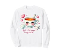 Tu ES Le Sucre de Mon thé, de Jolis cœurs Kawaii Sweatshirt