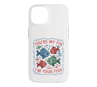 Tu ES ma nageoire, Je suis Ton Poisson, Mon Amour Aquatique Coque pour iPhone 14