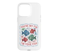 Tu ES ma nageoire, Je suis Ton Poisson, Mon Amour Aquatique Coque pour iPhone 15 Pro Max