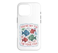 Tu ES ma nageoire, Je suis Ton Poisson, Mon Amour Aquatique Coque pour iPhone 16 Pro