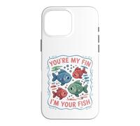 Tu ES ma nageoire, Je suis Ton Poisson, Mon Amour Aquatique Coque pour iPhone 16 Pro Max