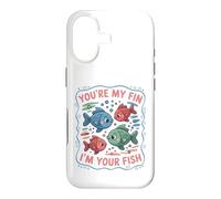Tu ES ma nageoire, Je suis Ton Poisson, Mon Amour Aquatique Coque pour iPhone 17