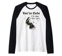 Tu ES Mignonne, Je Vais t'amuser pour la dernière Fois à Grim Reaper Manche Raglan