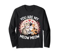 Tu Es Mon Mignon Mignon De Chat Mignon Amour Manche Longue