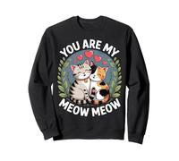 Tu Es Mon Mignon Mignon De Chat Mignon Amour Sweatshirt