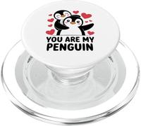 Tu ES Mon Pingouin Tasse Romantique et Mignonne pour PopSockets PopGrip pour MagSafe