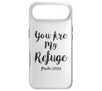 Tu ES Mon Refuge Écriture du psaume Verset de la Bible chrétien Coque pour iPhone Air