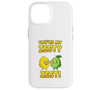 Tu ES Mon Zeste piquant - Amour drôle de Dessin animé de Coque pour iPhone 14