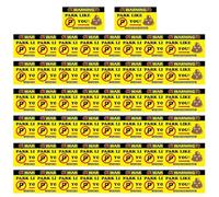 Tu es sur les cartes de stationnement, mauvaises cartes de stationnement, faux ticket de stationnement | 50 tickets de stationnement, mauvais tickets de stationnement, blagues, accessoires de