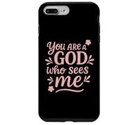 Tu ES Un Dieu Qui me voit - Citation biblique Coque pour iPhone 7 Plus/8 Plus