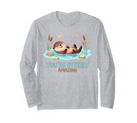 Tu ES Un Jeu de Mots Vraiment Incroyable sur Une Loutre Mignonne Manche Longue