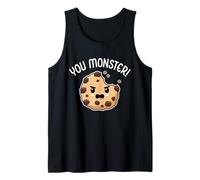 Tu ES Un Monstre ! Cookie Eater Cute Kawaii Cookies Love Sweets Débardeur
