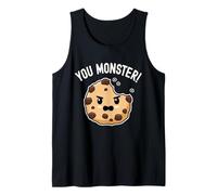 Tu ES Un Monstre ! Cookie Eater Cute Kawaii Cookies Love Sweets Débardeur