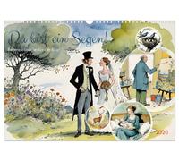 Tu es une bénédiction ! Bénédictions de la Bible, Version française (Calendrier mural 2026 DIN A3 portrait), Calendrier CALVENDO mensuel