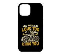 Tu Ferais du Bruit Aussi si Je conduisais Ton Skeleton Biker Coque pour iPhone 12 Mini