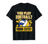 Tu Joues au Football, comme C'est Mignon T-Shirt Graphique avec Valeur