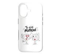 Tu m’as matrixé : Amour et Coup de Foudre Coque pour iPhone 17