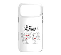 Tu m’as matrixé : Amour et Coup de Foudre Coque pour iPhone 17 Pro Max