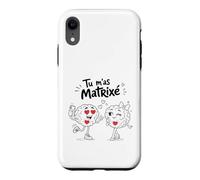 Tu m’as matrixé : Amour et Coup de Foudre Coque pour iPhone XR