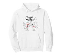 Tu m’as matrixé : Amour et Coup de Foudre Sweat à Capuche