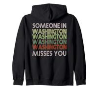 Tu manques à Quelqu'un à Washington Sweat à Capuche