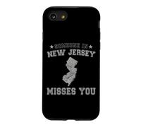 Tu manques à Quelqu'un dans Le New Jersey Vintage State Coque pour iPhone SE (2020) / 7/8