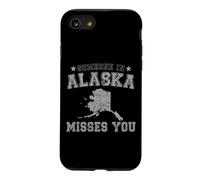 Tu manques à Quelqu'un en Alaska Vintage State Coque pour iPhone SE (2020) / 7/8