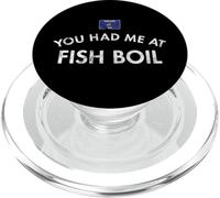 Tu m'as Fait Manger à Fish Boil PopSockets PopGrip pour MagSafe