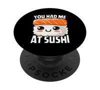 Tu m'as Fait Manger des sushis PopSockets PopGrip Adhésif