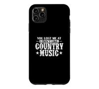 Tu m'as Perdu à I Don't Like Country Music USA Coque pour iPhone 11 Pro Max
