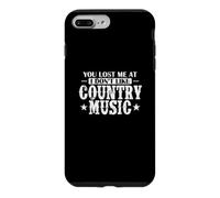 Tu m'as Perdu à I Don't Like Country Music USA Coque pour iPhone 7 Plus/8 Plus