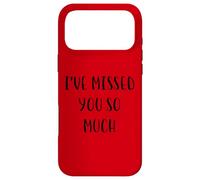 Tu m'as Tellement manqué Funny Idea White Lie Party Coque pour iPhone 17 Pro Max