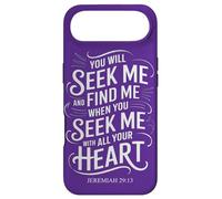 Tu me chercheras et tu me trouveras Jérémie 29:13 Mysticisme biblique Coque pour iPhone Air