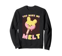 Tu me Fais Fondre Kawaii Bunny Ice Pop Sweatshirt