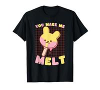 Tu me Fais Fondre Kawaii Bunny Ice Pop T-Shirt