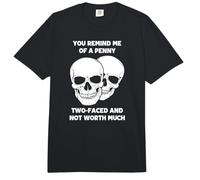 Tu me Fais Penser à Un sou à Deux Faces Qui ne Vaut Pas Grand-Chose Comfort Colors Adult Heavyweight T-Shirt