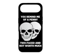 Tu me Fais Penser à Un sou à Deux Faces Qui ne Vaut Pas Grand-Chose Coque pour iPhone Air