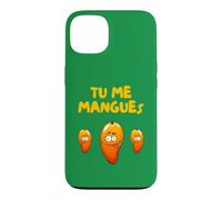 Tu me manques Tu me mangues Message Chéri Amour Mari Copain Coque pour iPhone 13