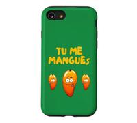 Tu me manques Tu me mangues Message Chéri Amour Mari Copain Coque pour iPhone SE (2020) / 7/8