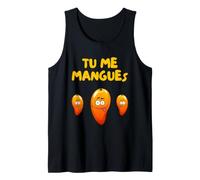 Tu me manques Tu me mangues Message Chéri Amour Mari Copain Débardeur