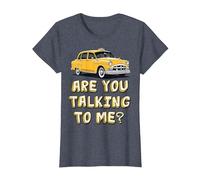 Tu me parles ? T-Shirt, Femme, Bleu Chiné, 3XL