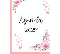 “Tu mente en orden, tus metas al día: agenda completa 2025-2026” Agenda mensual semanal diaria, anual: “Tu compañera ideal para planificar cada día del año con orden y estilo.”