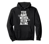 Tu N’as Jamais Été Seul Citation Alien Fan Sweat à Capuche