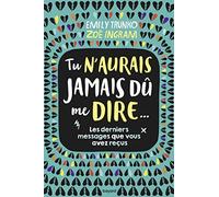 Tu n'aurais jamais dû me dire...