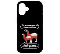 Tu n'aurais Pas vu Lama cédoine,si il est avec Lamayonnaise Coque pour iPhone 16